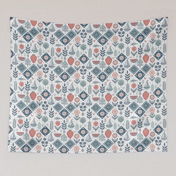 Item preview, Nordic Folk Pattern Motifs | Scandinavian Geometry designed and sold by Shuga-Design.