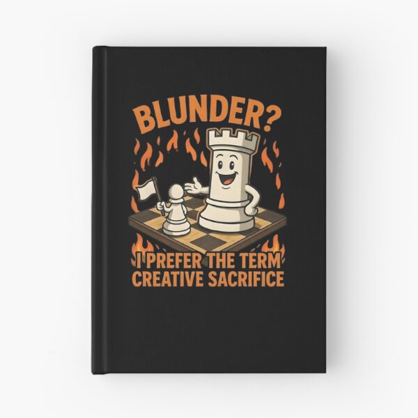 Item preview, Blunder? I Prefer Creative Sacrifice Chess designed and sold by TshirtsOnline-.