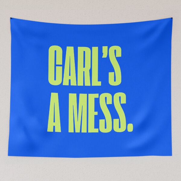 Item preview, Carl's a Mess designed and sold by Caring Hearts.