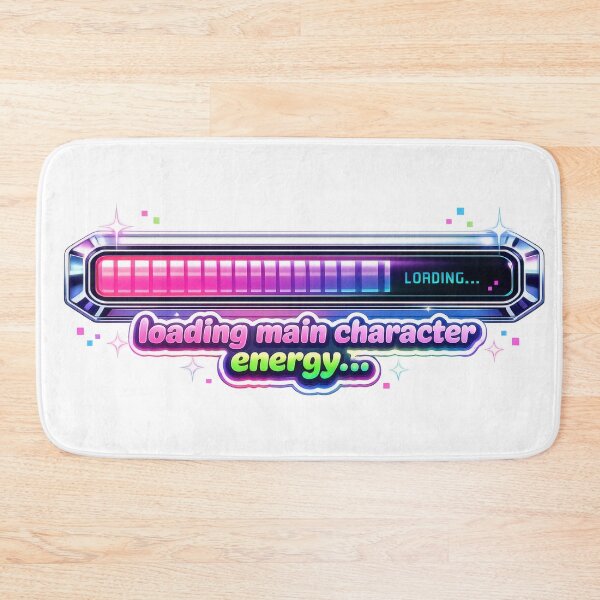 Item preview, Loading Main Character Energy Neon Loading Bar Y2K  designed and sold by jgvisualarts.