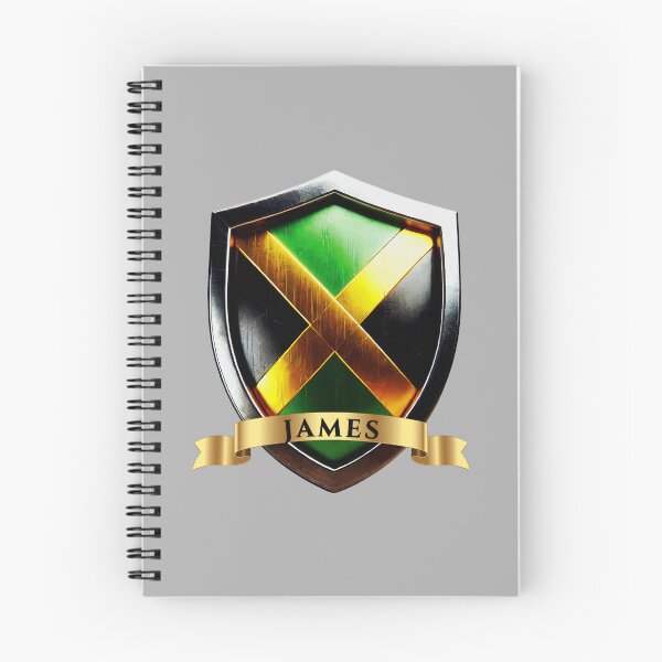 Item preview, James Jamaica Heraldic Name Shield designed and sold by Highlandkings.