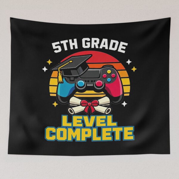 Item preview, 5th Grade Level Complete Graduation Gaming Class 2026 Gamer designed and sold by clothesy7.