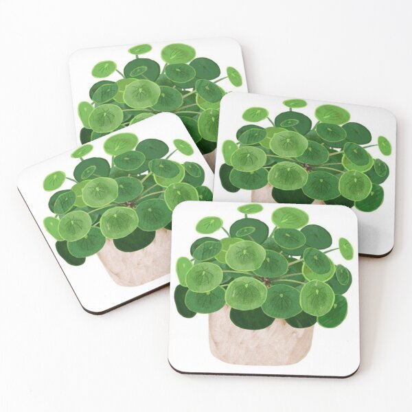 Item preview, Green chinese money plant  designed and sold by NivyasArtistry.