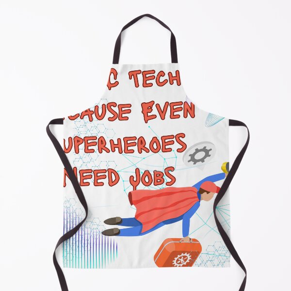 Item preview, HVAC Technician Funny Shirt – Because Even Superheroes Need Jobs – Heating & Cooling Humor Gift for HVAC Techs designed and sold by Anasalseady.