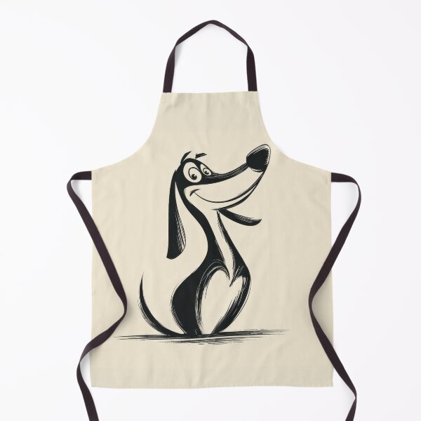 Item preview, Happy dog character sits and smiles designed and sold by anytka.