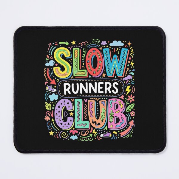 Item preview, Slow Runners Club T-Shirt, funny running humor gift, jogger marathon graphic tee designed and sold by HB ART.