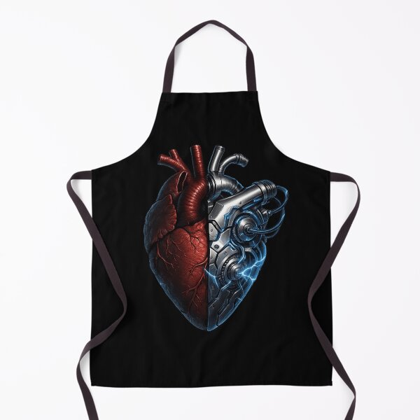 Item preview, Heart of Dual Power ⚡ | Futuristic Mechanical Design designed and sold by Furiyo.