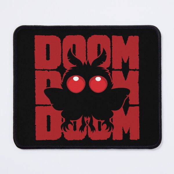 Item preview, DOOM DOOM DOOM Kawaii Mothman Cryptid designed and sold by fizzgig.