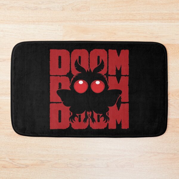 Item preview, DOOM DOOM DOOM Kawaii Mothman Cryptid designed and sold by fizzgig.