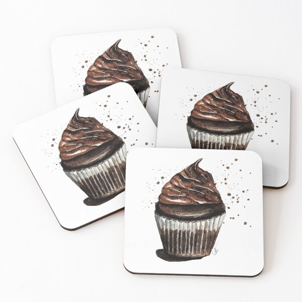 Item preview, Double Chocolate Cupcake designed and sold by CatandColours.