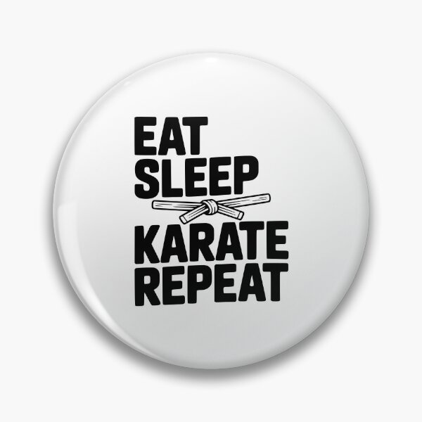 Item preview, Eat Sleep Karate Repeat designed and sold by Frank Ring.