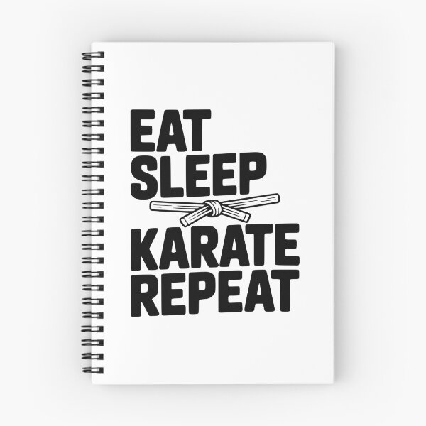 Item preview, Eat Sleep Karate Repeat designed and sold by Frank Ring.
