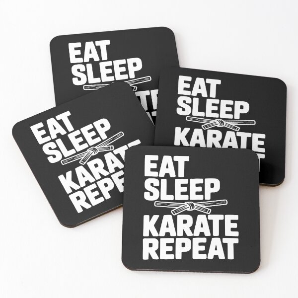 Item preview, Eat Sleep Karate Repeat designed and sold by Frank Ring.