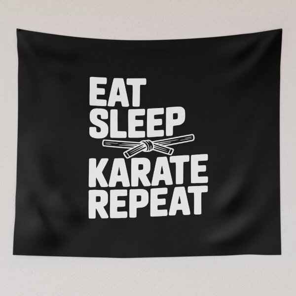 Item preview, Eat Sleep Karate Repeat designed and sold by Frank Ring.