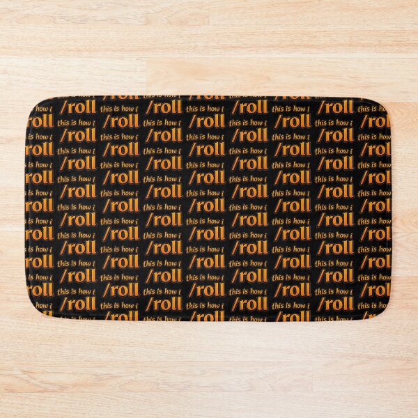 Item preview, This Is How I Roll Bold Typography Funny Statement Design designed and sold by TeeTimeTreasure.