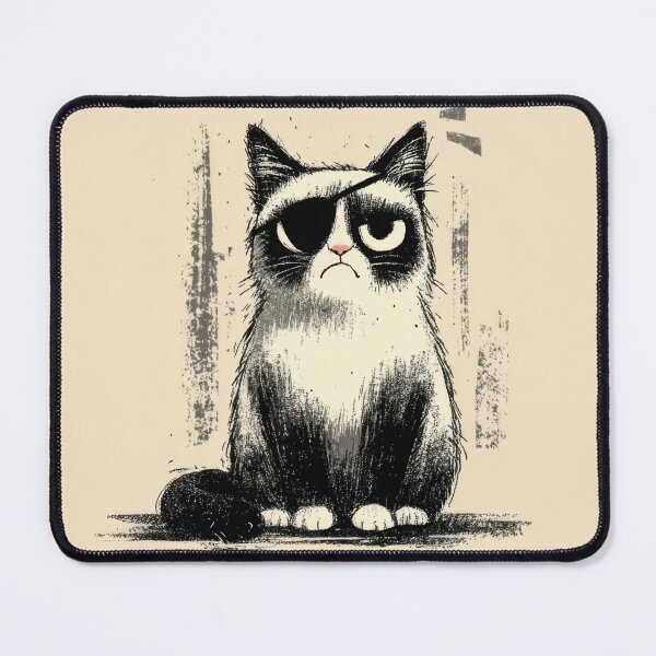 Item preview, Cat with a bandage on its head designed and sold by anytka.