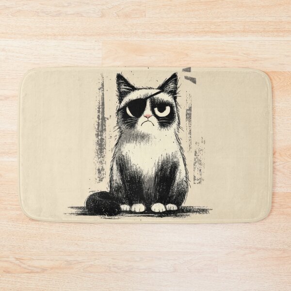 Item preview, Cat with a bandage on its head designed and sold by anytka.