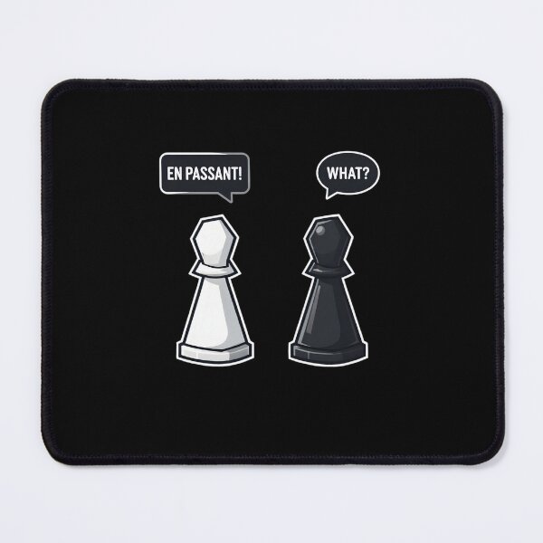 Item preview, En Passant Chess Meme - What? Funny Pawn designed and sold by TshirtsOnline-.