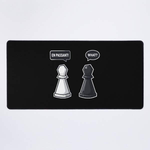 Item preview, En Passant Chess Meme - What? Funny Pawn designed and sold by TshirtsOnline-.