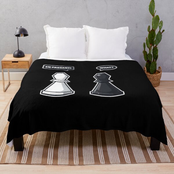 Item preview, En Passant Chess Meme - What? Funny Pawn designed and sold by TshirtsOnline-.