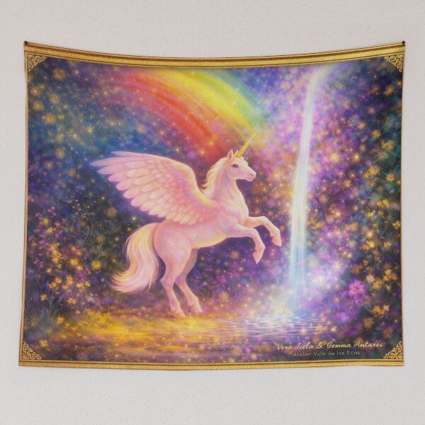 Item preview, Celestial Pegasus of the Rainbow Portal designed and sold by Art7Dimension.