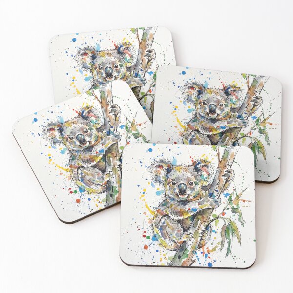 Item preview, Baby Koala Watercolour Ink Art designed and sold by Printpix.