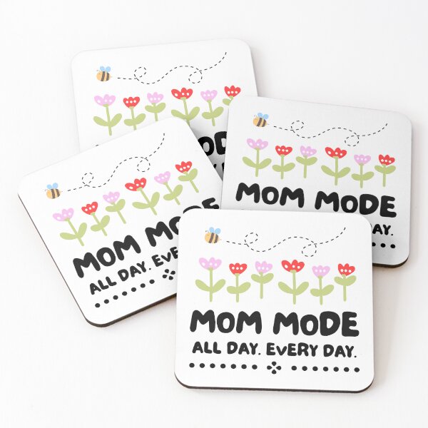 Item preview, Mom Mode Bee and Flowers Design designed and sold by CarefulCreation.