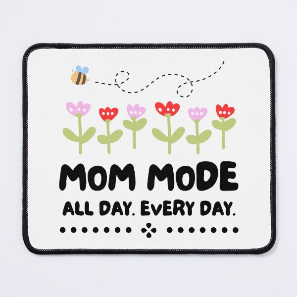 Item preview, Mom Mode Bee and Flowers Design designed and sold by CarefulCreation.