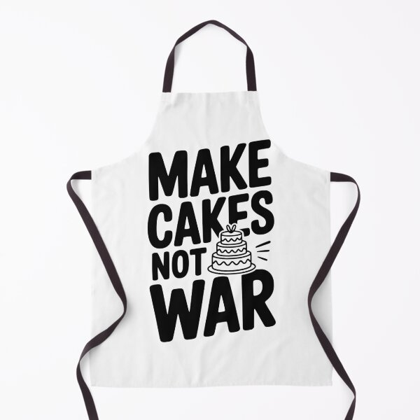 Item preview, Make Cakes Not War designed and sold by Frank Ring.