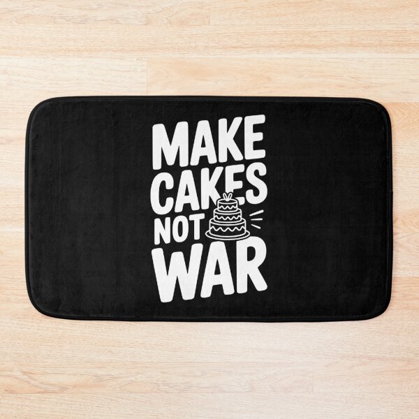 Item preview, Make Cakes Not War designed and sold by Frank Ring.