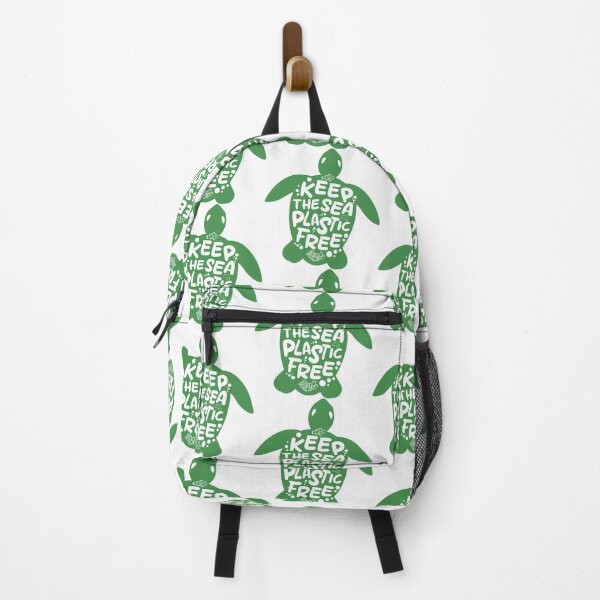 Item preview, Keep the sea plastic-free - turtle designed and sold by Wolagno.