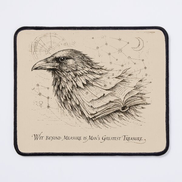 Item preview, Renaissance Raven Intellectual Wit Art Shirt designed and sold by agearb.