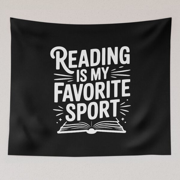 Item preview, Reading Is My Favorite Sport designed and sold by Frank Ring.