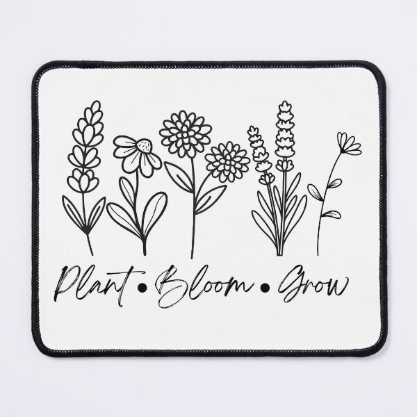 Item preview, Plant Bloom Grow - Minimal Flowers designed and sold by LAJdesigns.