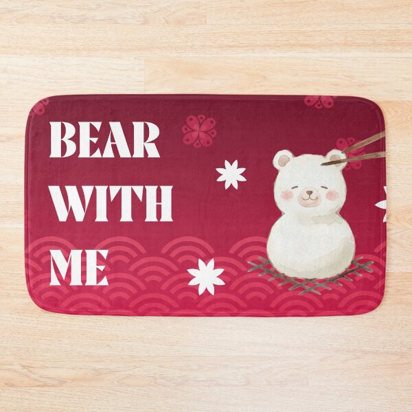 Item preview, Cute Kawaii Bear With Chopsticks Japanese Aesthetic designed and sold by ZaphiXian.