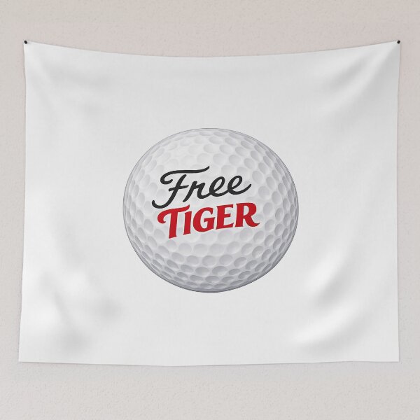 Item preview, Free Tiger Golf Ball Design designed and sold by gahteeriffico.