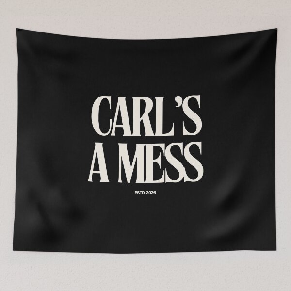 Item preview, Carl's a Mess designed and sold by Caring Hearts.