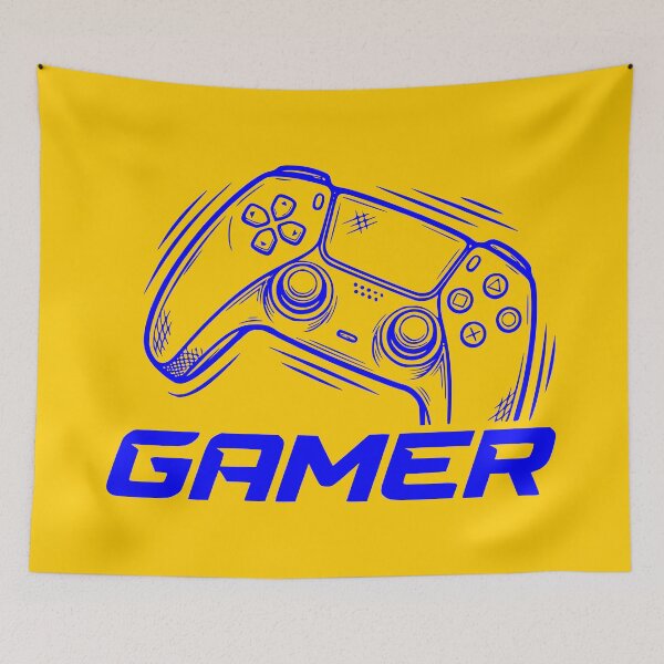Item preview, GAMER - #FFCC00 designed and sold by Marlon Oseguera.
