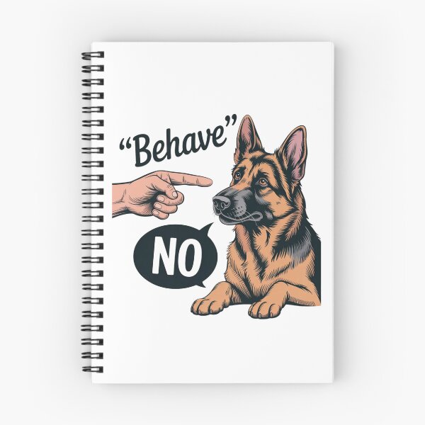 Item preview, Funny Dog Illustration Behave Belgian Malinois designed and sold by ZACK ART.