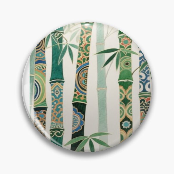 Item preview, Vibrant bamboo Grove artwork  designed and sold by NivyasArtistry.