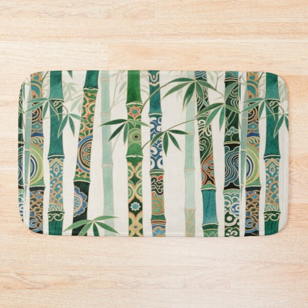 Item preview, Vibrant bamboo Grove artwork  designed and sold by NivyasArtistry.