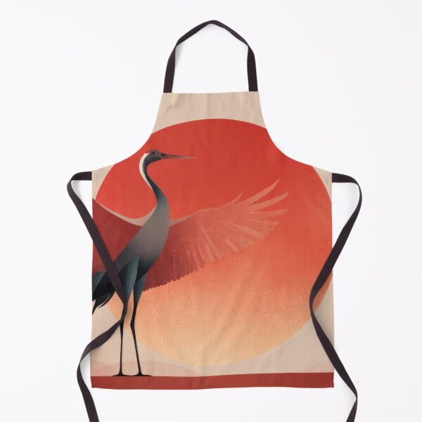 Item preview, Bird stands under sunset sky designed and sold by anytka.