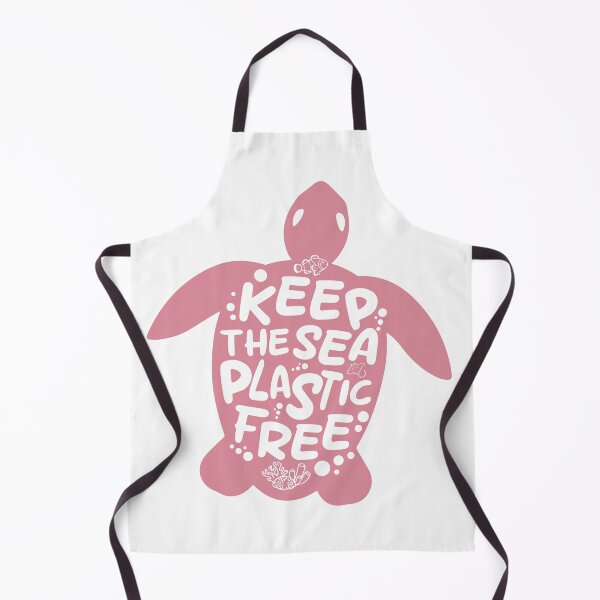 Item preview, Keep the sea plastic-free - pink designed and sold by Wolagno.