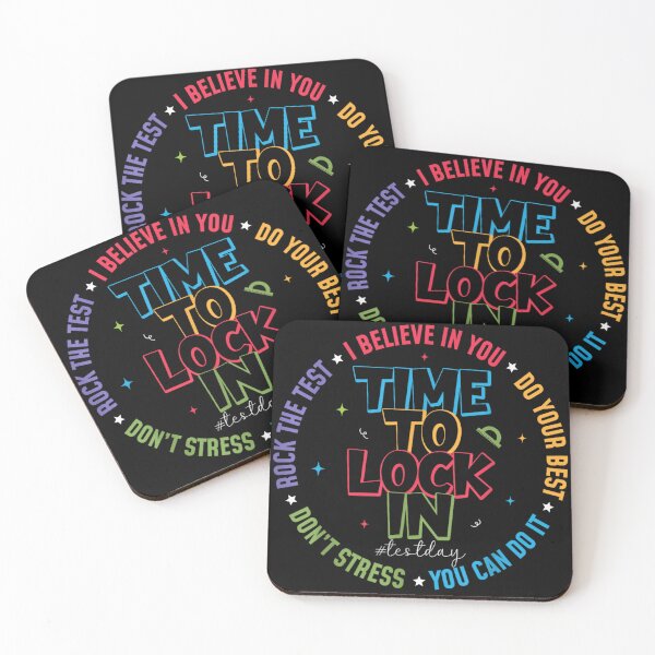 Item preview, Time To Lock In Test Day Motivation For Students School Exams designed and sold by Taniyah Gomes.