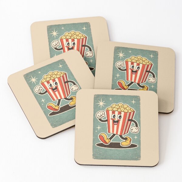 Item preview, Retro Popcorn Vibes – Vintage Movie Snack Aesthetic designed and sold by MerlinWear.