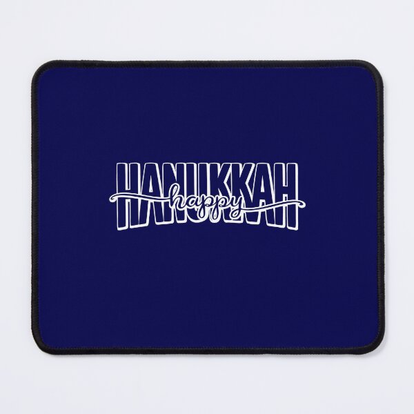 Item preview, Happy Hanukkah Bold Script Typography designed and sold by Thank-HaShem.