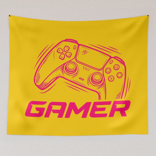 Item preview, GAMER - #FFCC00 designed and sold by Marlon Oseguera.