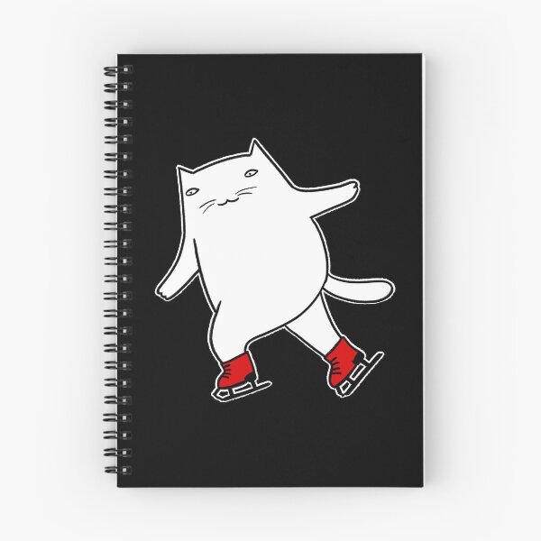 Item preview, Figure skating cat designed and sold by eri-morie.