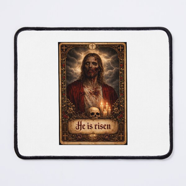 Item preview, Zombie Jesus Tarot Card designed and sold by AuntVan's FreakyTrinkets.