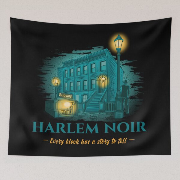 Item preview, Harlem Noir Every Block Has A Story To Tell Vintage Mystery designed and sold by Taniyah Gomes.
